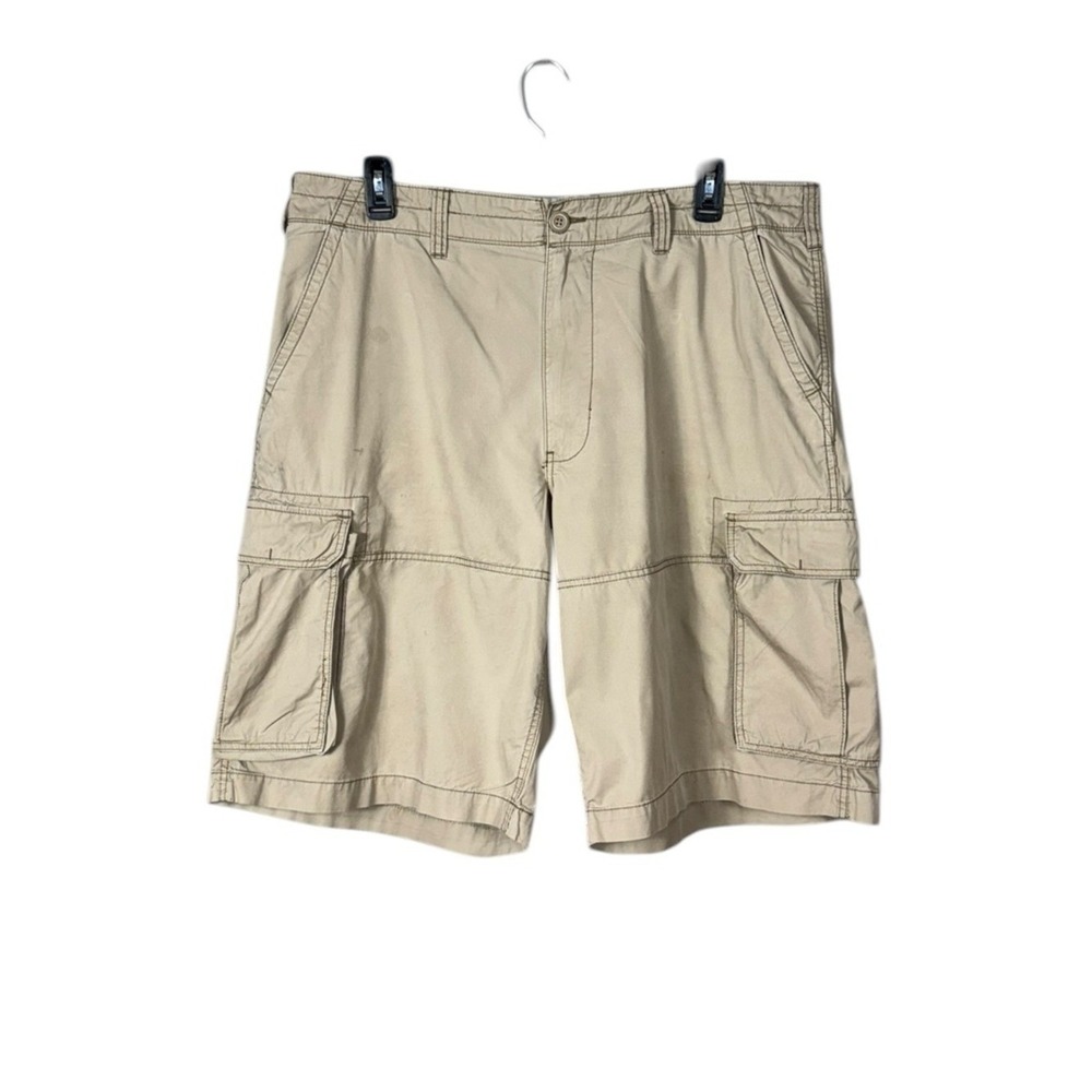 Vintage Polo Ralph Lauren Mens Baggy Cargo Shorts Size 40 Utility Grunge